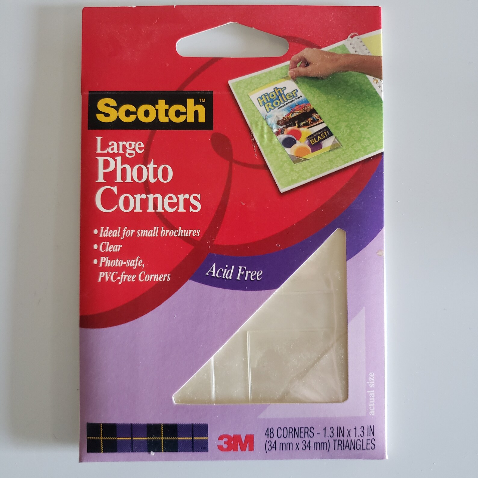 Scotch Photo Corners Large 2 Choices Etsy