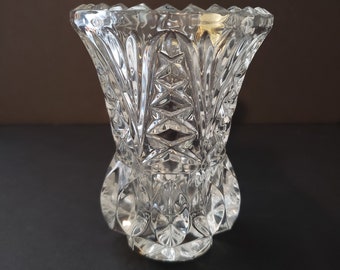 Jarrón de cristal Zajecar Lea de 4,75 de alto