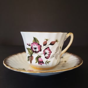 Royal Ardalt Teacup & Saucer Bone China