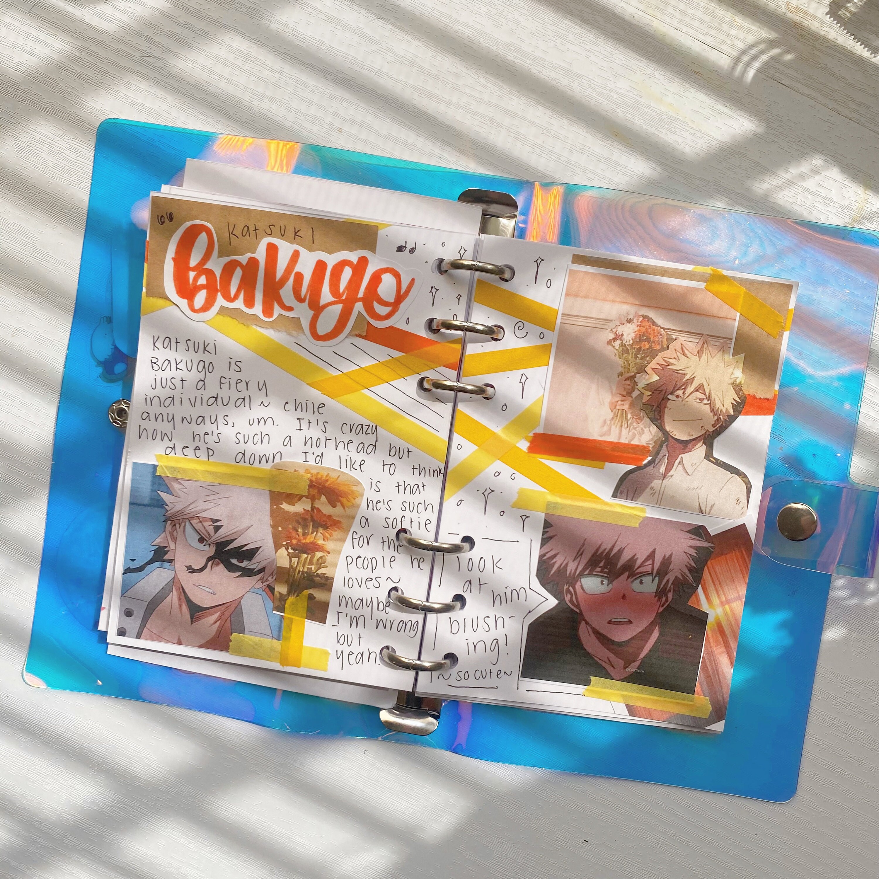 CUSTOM ORDER Anime Journal Spread Custom Anime Journaling Etsy