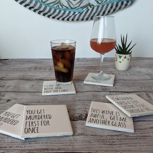 SCreek Quote Coasters Schitt'sC SC