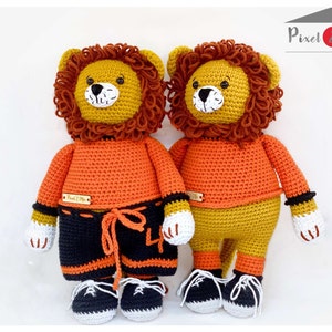 Lodewijk * The Little Lion * PDF Crochet Pattern