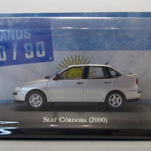 Seat Cordoba TDI 6K2 2000, Altaya, blisterverpakking. Verzamelauto. Gegoten schaalmodel 1:43. autoreplica. verzamelcadeau