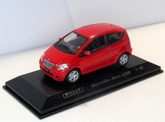 Mersedes-benz A-classe W169 2004, Welly, Box. Scale Diecast Model 1:43.  Replica Deutsch Car. Present. Father's Day Gift 