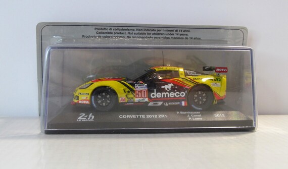CHEVROLET CORVETTE GIALLA SCALA 1:43 &ndash; Altaya/IXO &ndash; Nuova Di Zecca