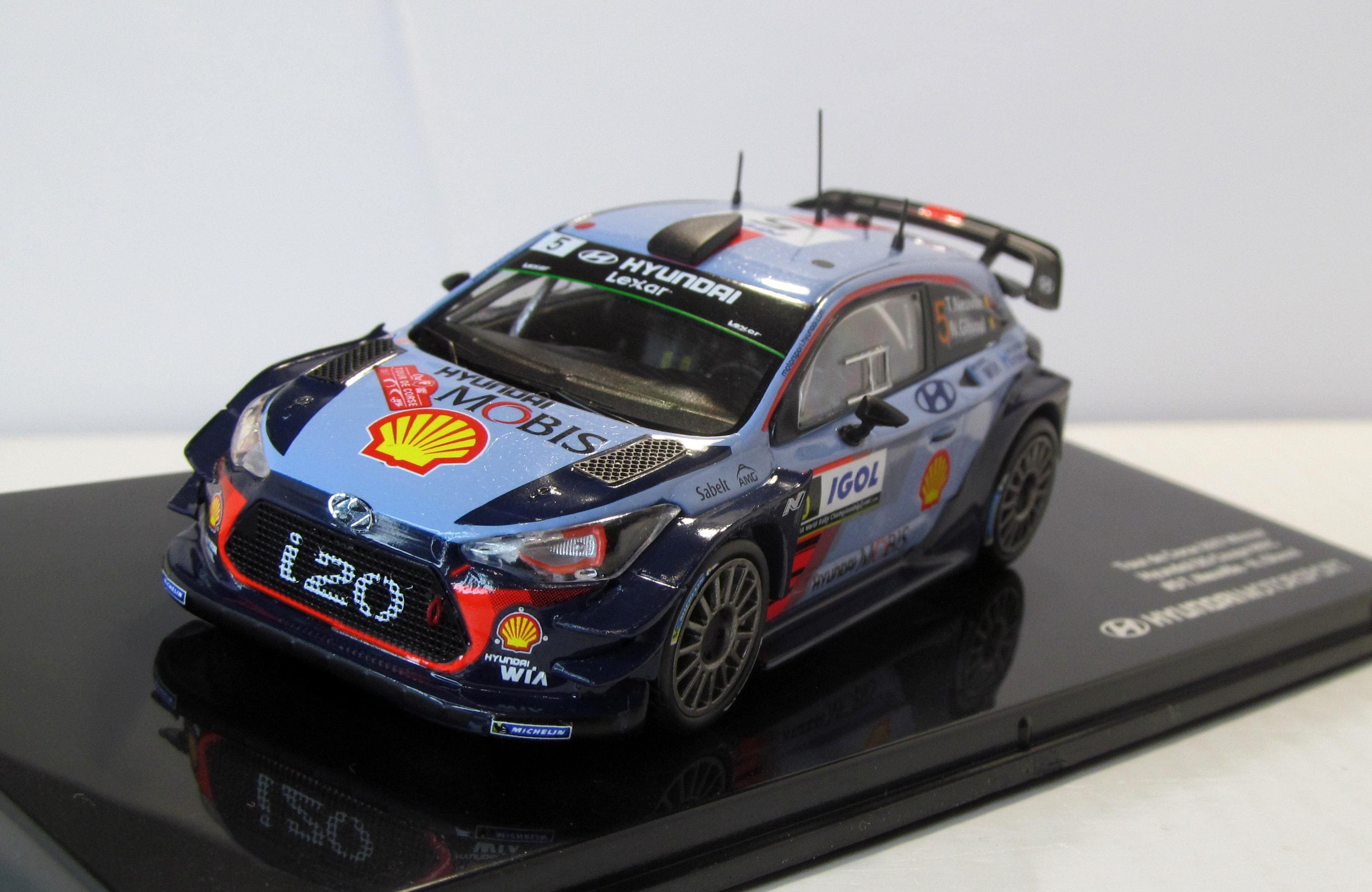 iXO Hyundai i20 WRC 1/43 スケール　ミニカー 1/43 Ixo 2024 Hyundai i20 N Rally1 #8 4th Rallye Monte Carlo