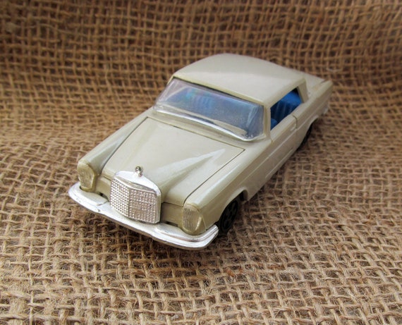 Mercedes Benz 250 SE. Made in USSR 80s Remake. Vintage Diecast Car