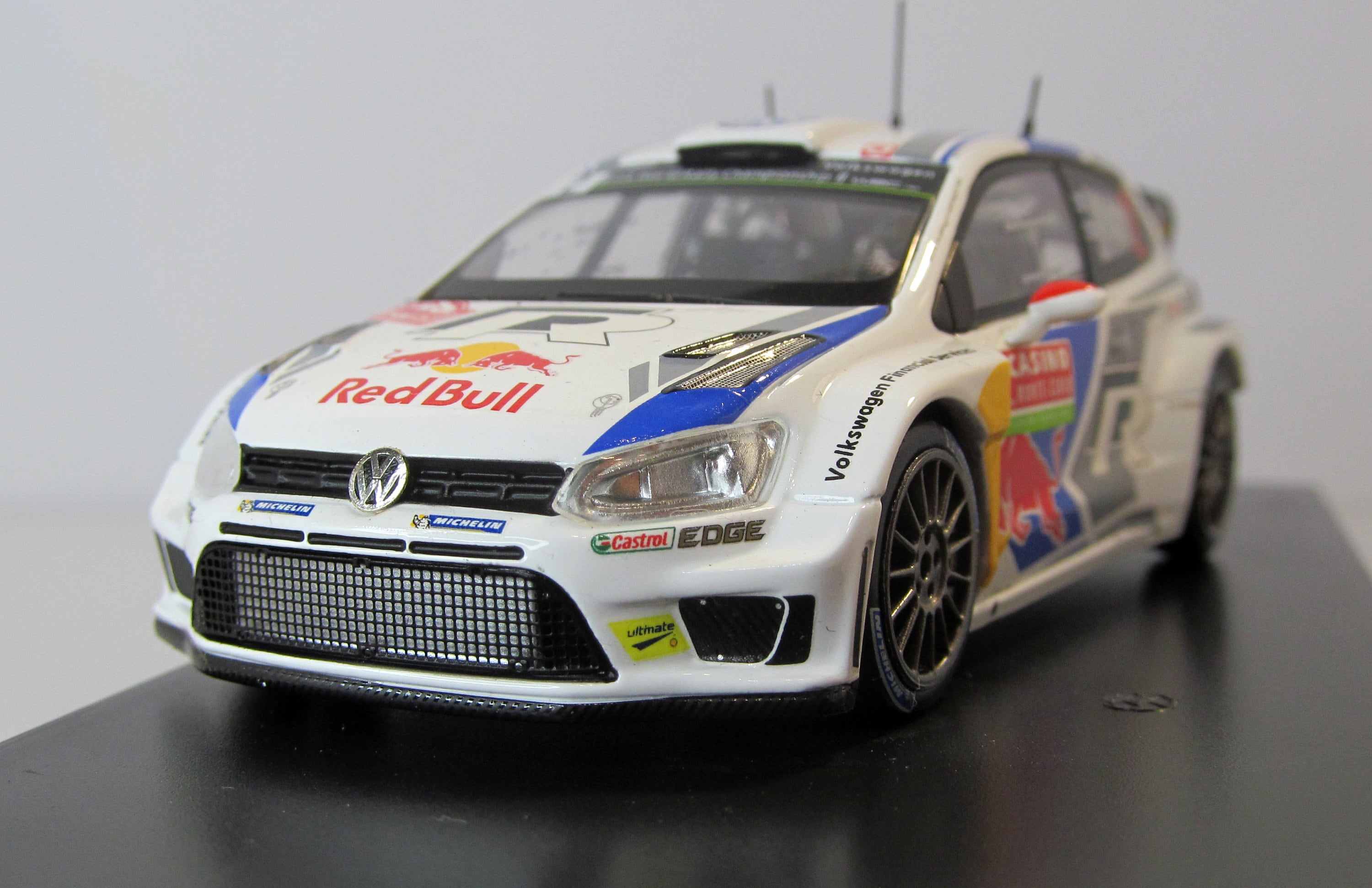 Ixo Volkswagen Polo R WRC #1 Ogier Winner Rally Catalunya 2014 1 
