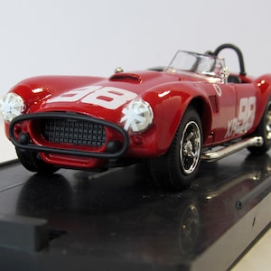 AC Cobra Riverside 1962, Bang, Revell. made in Italy. Vintage collectible car. scale diecast model 1:43. American car replica. present