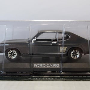 Ford Capri 1969, Del Prado, blister. Collectible model car. scale diecast model 1:43. American classic car. gift for him, USA car model.