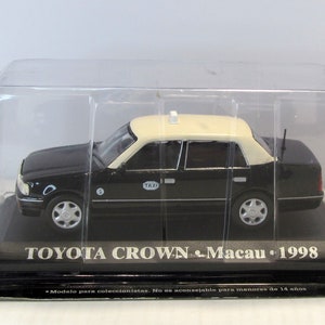 Toyota Crown Taxi Macau 1998, Altaya, blister. Diecast scale 1:43, Metal car, Die cast model. car replica. collectible present. car fans