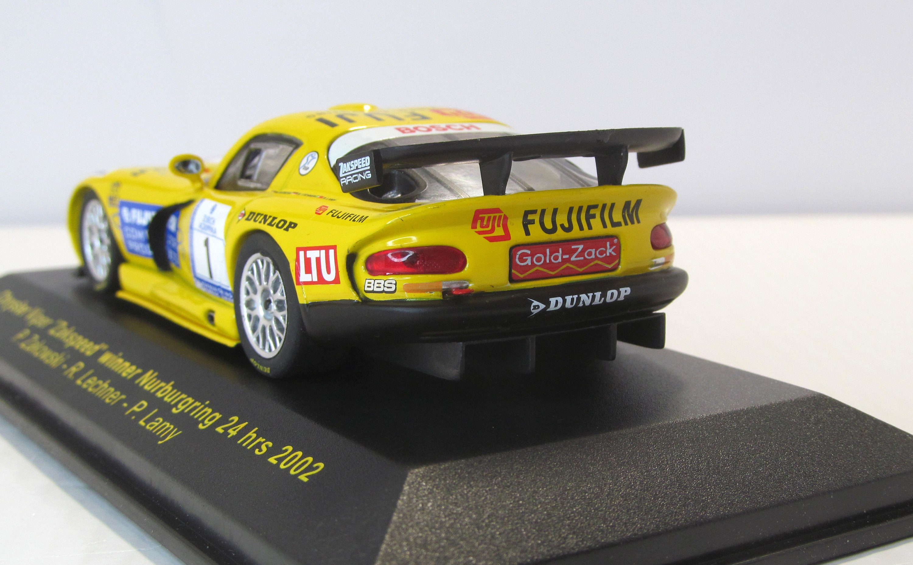 Chrysler Viper GTS-R 2002, IXO Models, Box. Diecast Scale 1