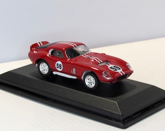 Ford Shelby Cobra Daytona Coupe 1965, Yat Ming, BOX. Metallauto im Maßstab 1:43, Die Cast Modell. Sammlerstück.Replik amerikanisches Auto