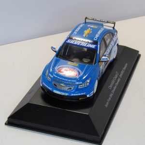Chevrolet Cruze LT, Jason Plato BTCC Champion 2010, Atlas Box. Scale diecast model 1:43. Replica American car. British Touring Car Champions