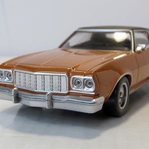 Ford Gran Torino 1974, Norev, Box. Collectible car. scale diecast model 1:43. car replica. collectible present. birthday gift.