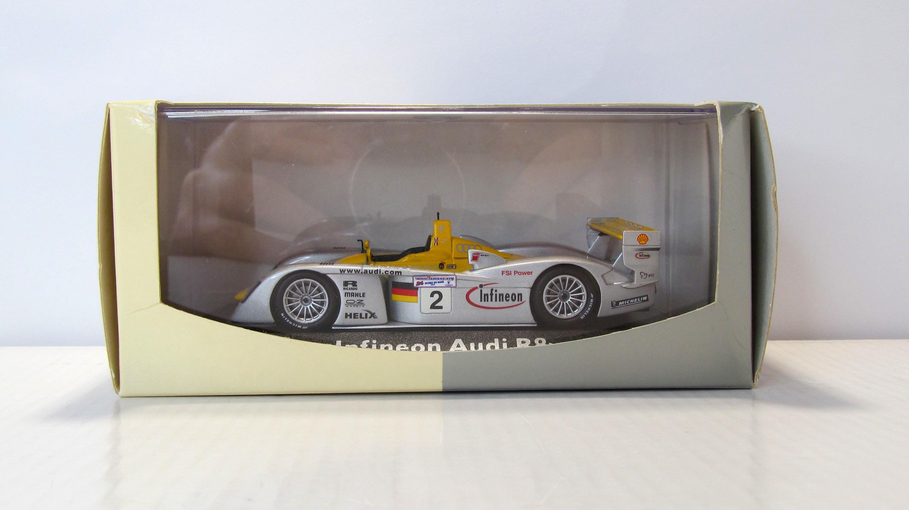Audi R8 Infineon 2002, Minichamps, Box. Diecast Metal Car