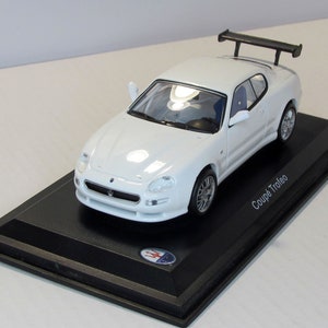 Maserati Coupe Trofeo, Leo Models, Box. collectible miniature. scale diecast model 1:43. Italian luxury car replica.  Father's day gift