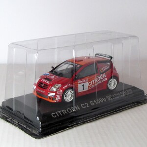 Citroen C2 S1600 Rallye Rias Bajas 2004, Altaya, sealed blister. Collectible car. scale diecast model 1:43.  car replica. collectible gift