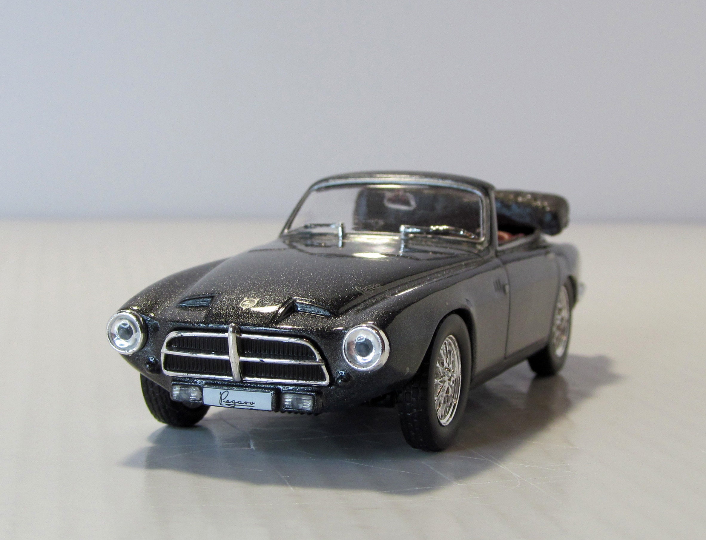 Handmade Convertible Pegaso Z-102 1955. Author Work. Scale Diecast