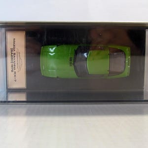 HACHETTE COLLECTION, MAZDA RX-7 Savanna 1978 verte, échelle 1/43