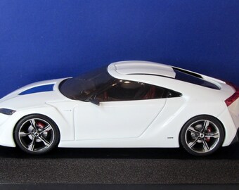 Toyota FT-HS Concept Detroit Auto Show 2007, Minichamps, Box