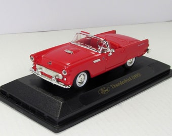 Ford Thunderbird 1955 Road Signature Yat Ming BOX. Metallauto im Maßstab 1:43, Die Cast Modell. Sammlerstück Geschenk. Nachbau amerikanisches Auto.