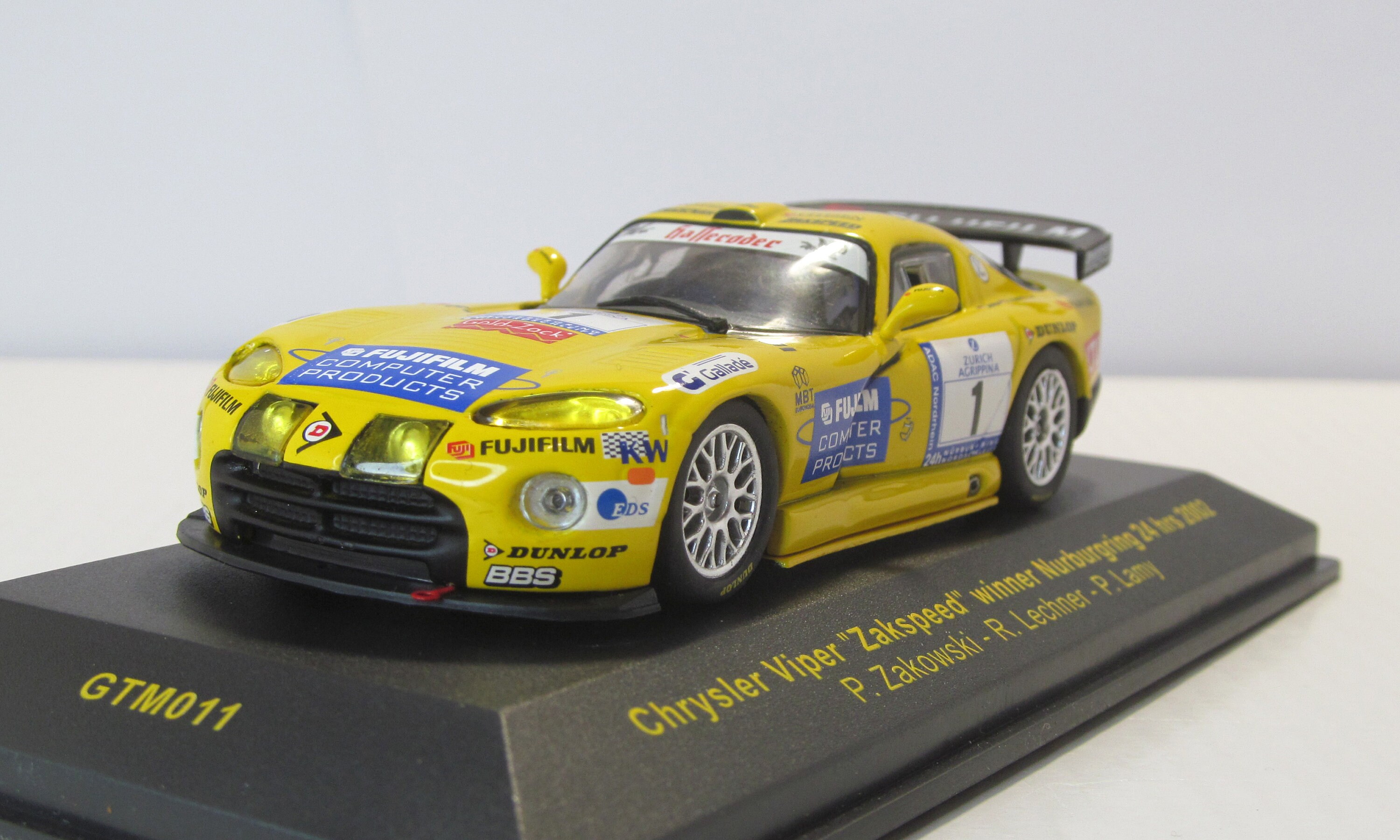 Chrysler Viper GTS-R 2002, IXO Models, Box. Diecast Scale 1