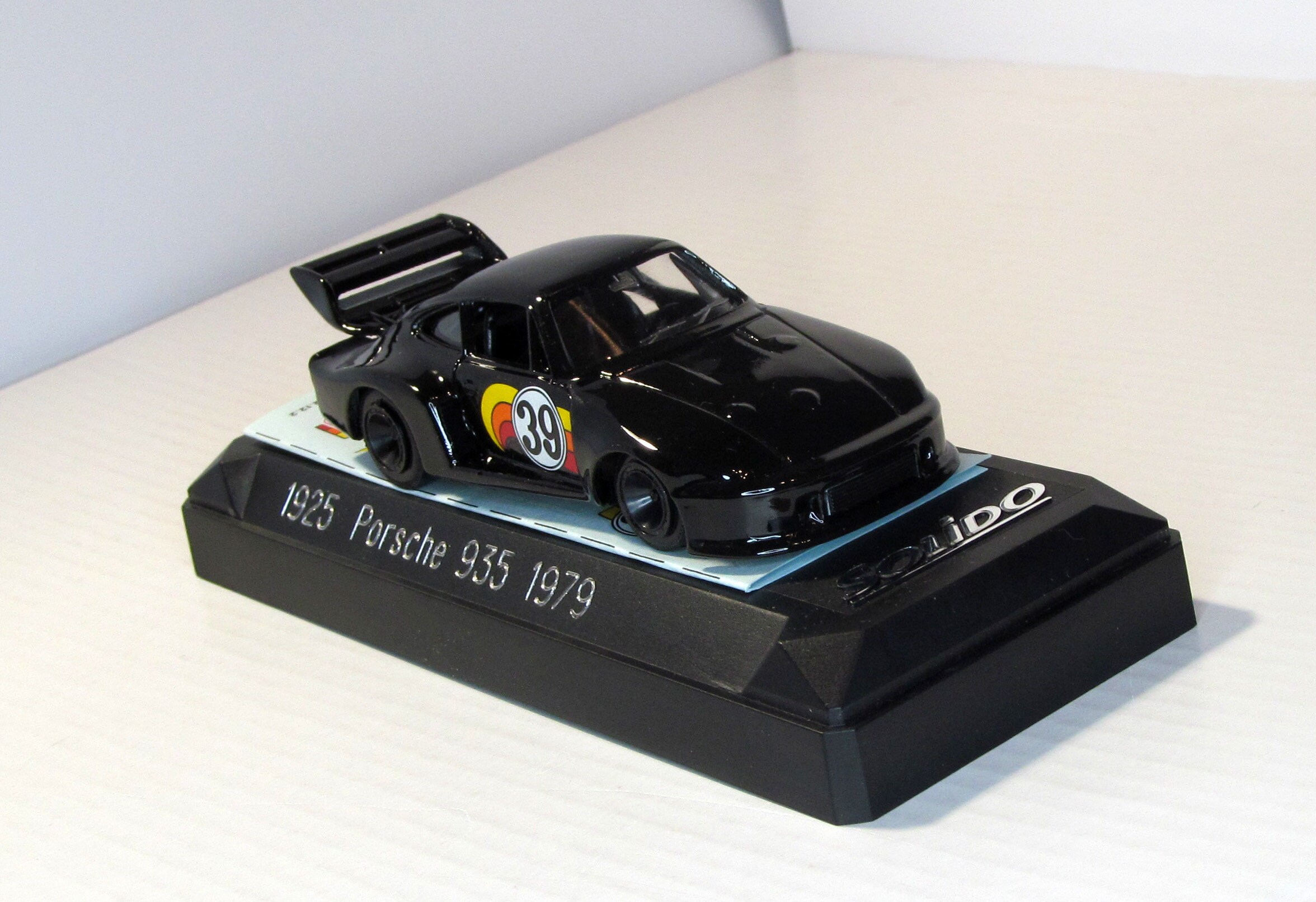 Porsche 935 1979, Solido,made in France, 1990s Box. Vintage Porsche 935 1979, Solido,made in France, 1990s Box. Vintage