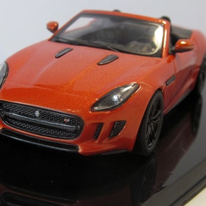 Jaguar F-Type V8 S Roadster 2013, IXO models, box. Diecast scale 1:43, Metal car, Die cast model. car replica. collectible gift. Brand new