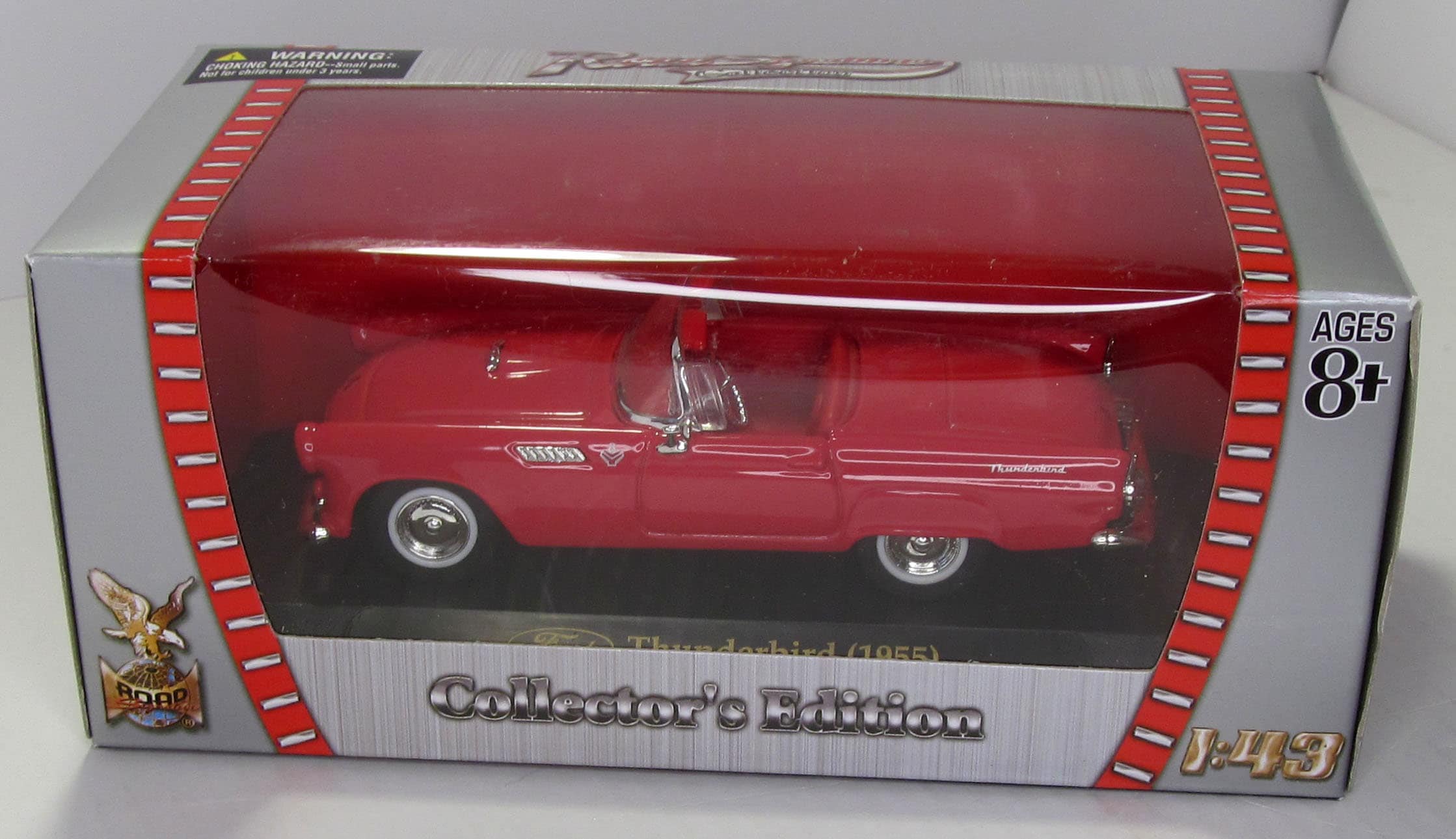 Ford Thunderbird 1955 Road Signature Yat Ming BOX. Diecast Scale 1