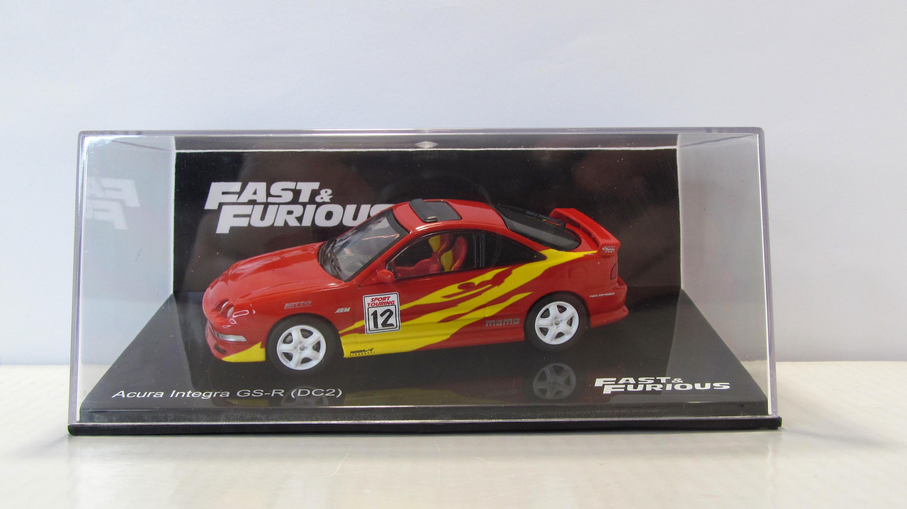 Honda Acura Integra GS-R DC-2 1996, Fast & Furious, Altaya, Box