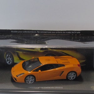 Lamborghini Gallarado 2003, Altaya, Box and sealed blister. scale diecast model 1:43. replica sports car. collectible present.Christmas gift
