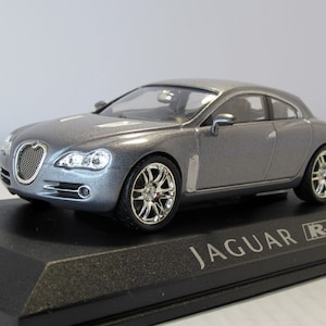 Jaguar RD6 concept car 2006, Norev, Box. Diecast Car Collection. scale model 1:43. Replica concept car. collectible present. gift. Brand new