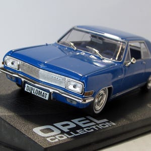 Opel Diplomat A Coupe 1965, Altaya, box. Collectible car. scale diecast model 1:43. German car replica. birthday gift. Brand new.