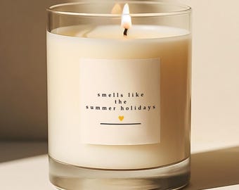 Thank You Teacher Candle | Teacher Gift | Summer Holidays Gift | Summer Break Candle | Thank You Teacher | School Teacher Gift