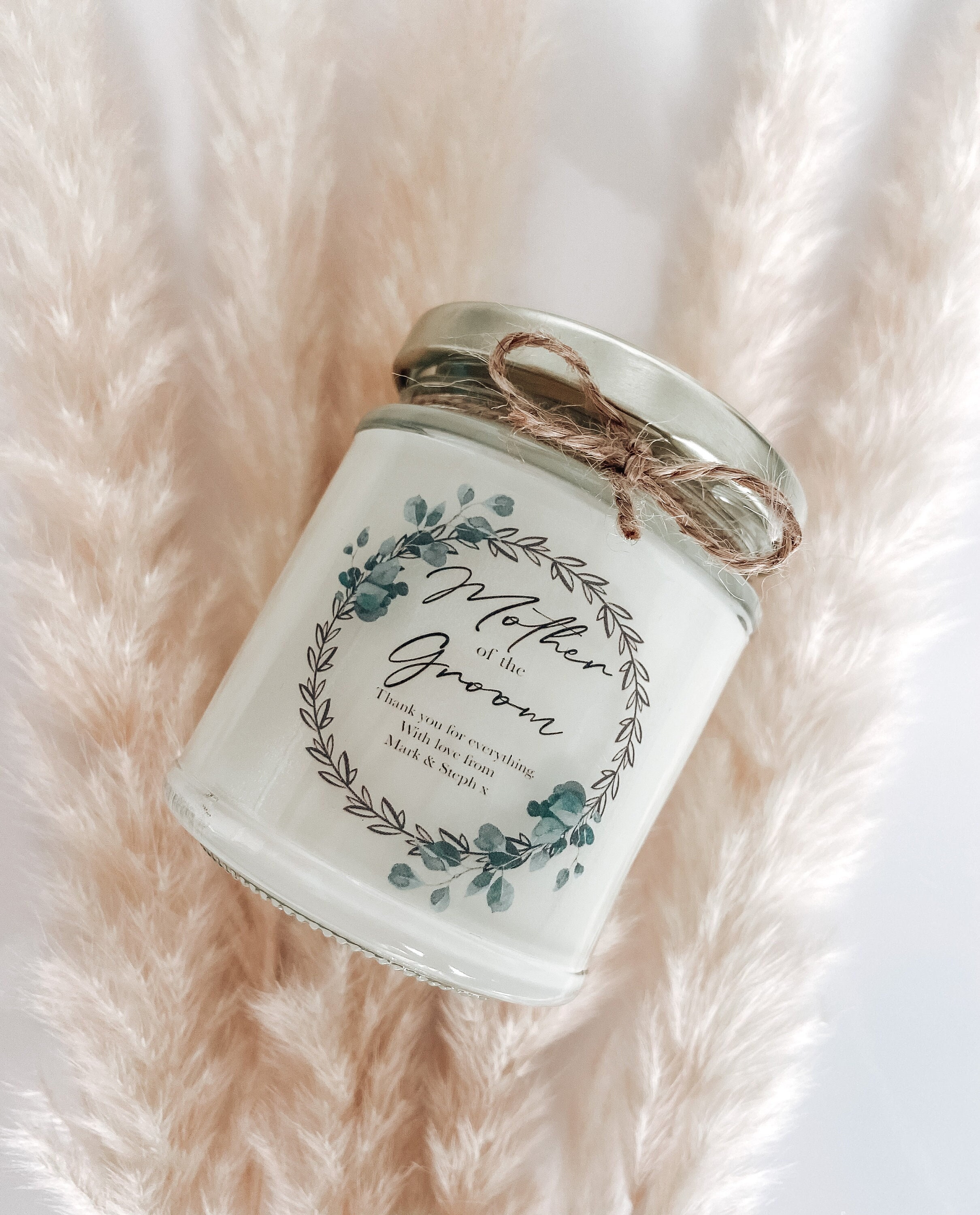 Mother of Bride Gift, Mother of Bride Candle, Gift From Bride
