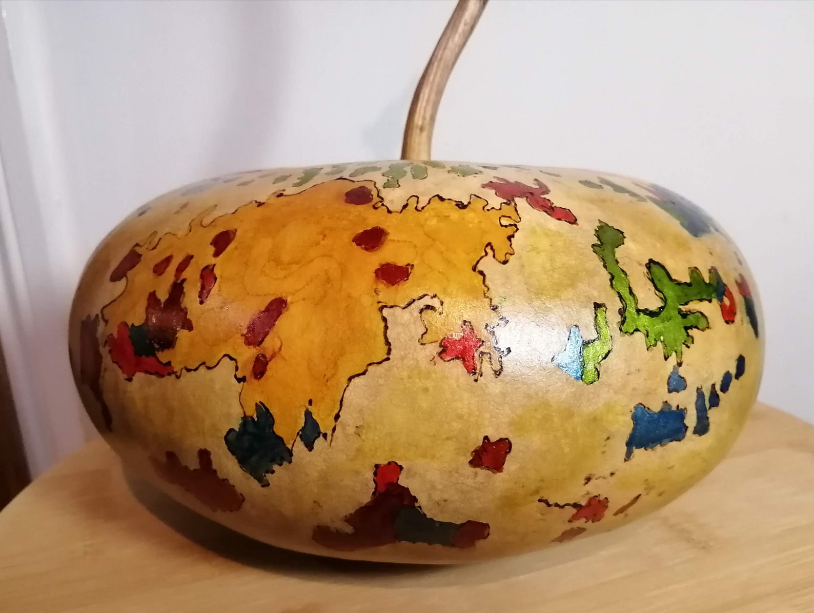 Canteen Gourd art. Etsy
