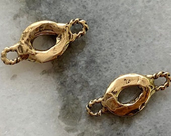 75mm Antique Bronze Big Triangle Connector Links N0119
