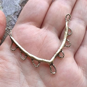 Necklace Centerpiece in Gold Bronze - GB-1006