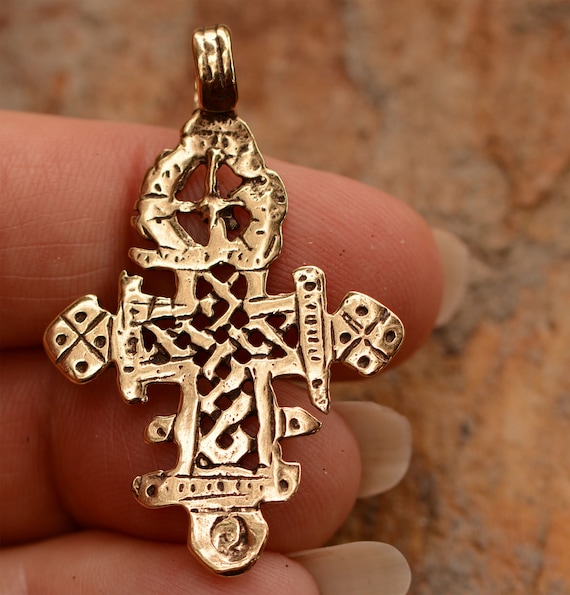 Ethiopian coptic cross pendants best sale