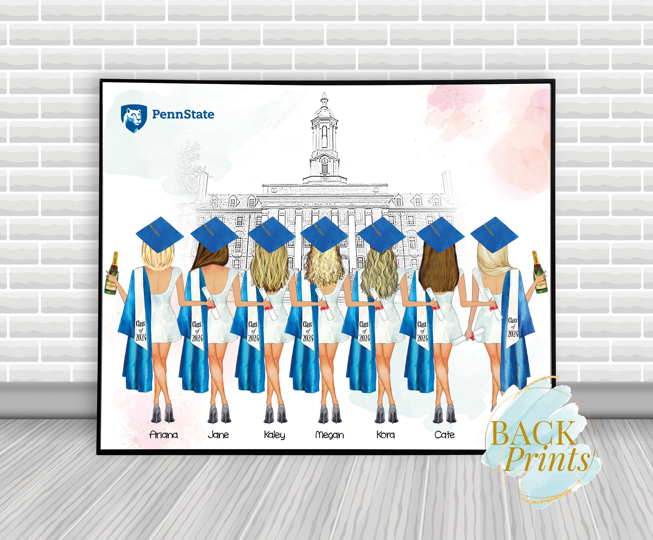 Impresión de 7 mejores amigos, regalo de graduación para mejores amigos, graduación  de Penn State, impresión de graduación de PSU, impresión de amigos de  graduación - Etsy México, image size:2282x1885