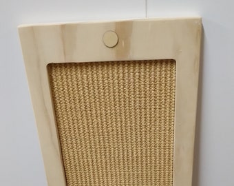 Flat sisal scratcher Straight Model / Wall scratcher / Floor scratcher / Woven sisal scratcher / Flat sisal scratcher