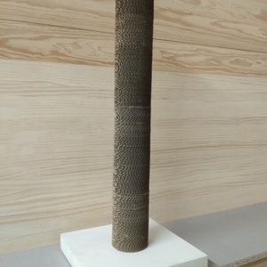 Poste Rascador Columna de Cartón Para Suelo/Estantes para gatos/Muro de escalada para gatos/Rascador de cartón para gatos/Muebles para gatos