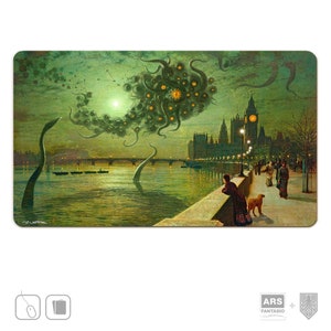 Spielmatte Yog Sothoth - Cthulhu Avatars, Lovecraft TCG Mat XL-Mousepad, Hergestellt in Deutschland, Mashup Kunst signiert