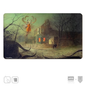 Hastur, Lovecraft Inspired Gaming Mat for TCGs, Pastiche Art Made in Germany and Signed by the Artist