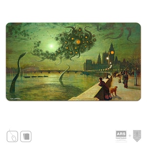 Spielmatte Yog Sothoth - Cthulhu Avatars, Lovecraft TCG Mat XL-Mousepad, Hergestellt in Deutschland, Mashup Kunst signiert