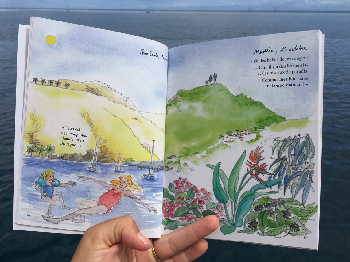 Livre Pour Enfant Bon Voyage Agathe R cit De Voyage Etsy France Livre pour enfant bon voyage agathe r cit de voyage etsy france
