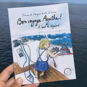 Livre pour enfant "Bon voyage Agathe !" Récit de voyage