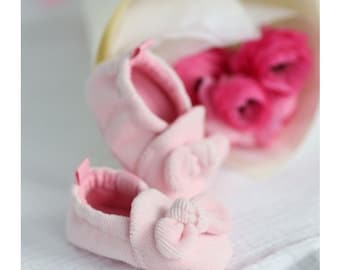 Shoes with a bow, children's shoes, for summer, beige, black, pink, baby shoes for home, cars, delicate children's shoes