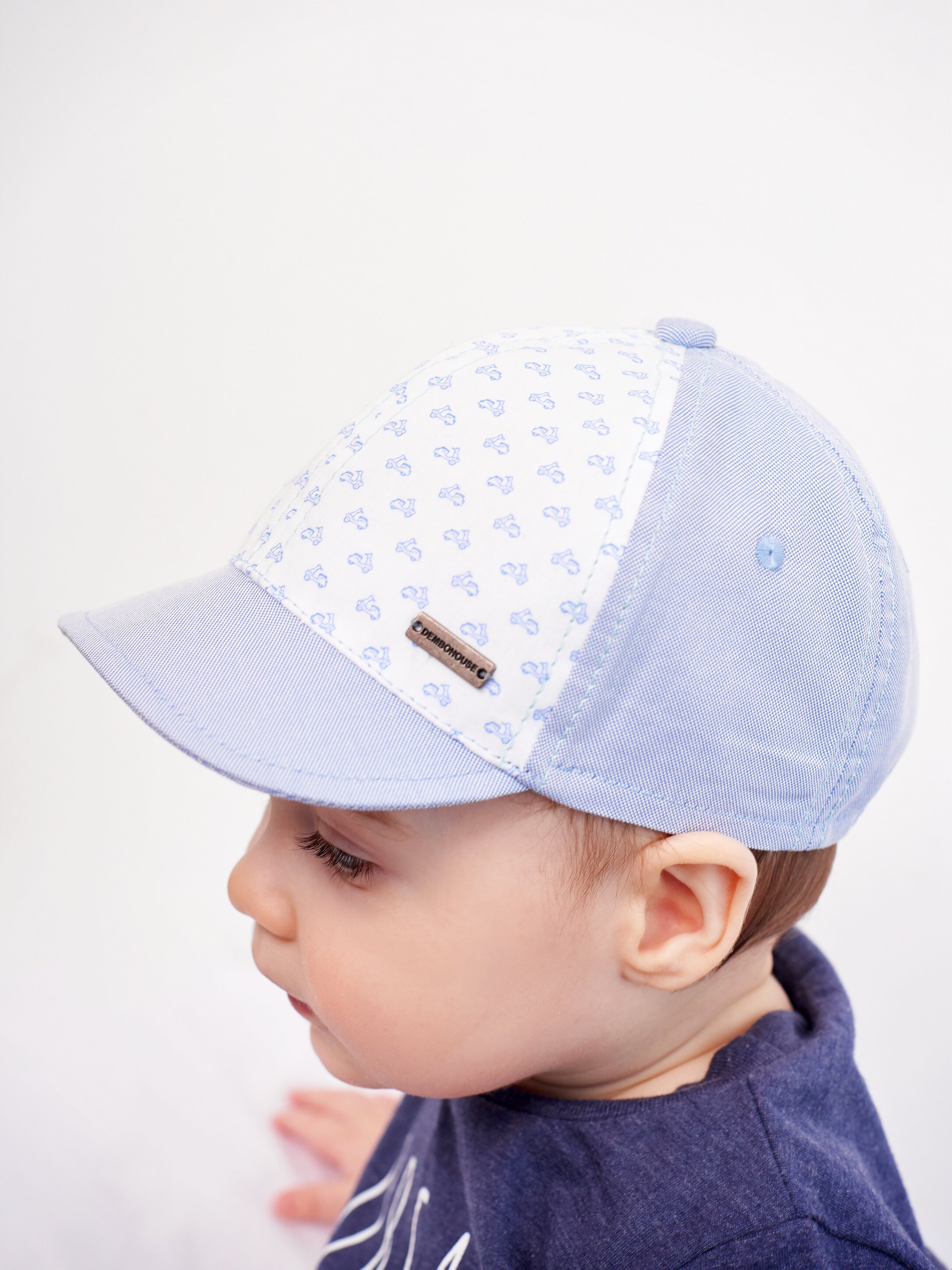 Baby boy baseball cap Blue light blue Cool baby summer hat Etsy
